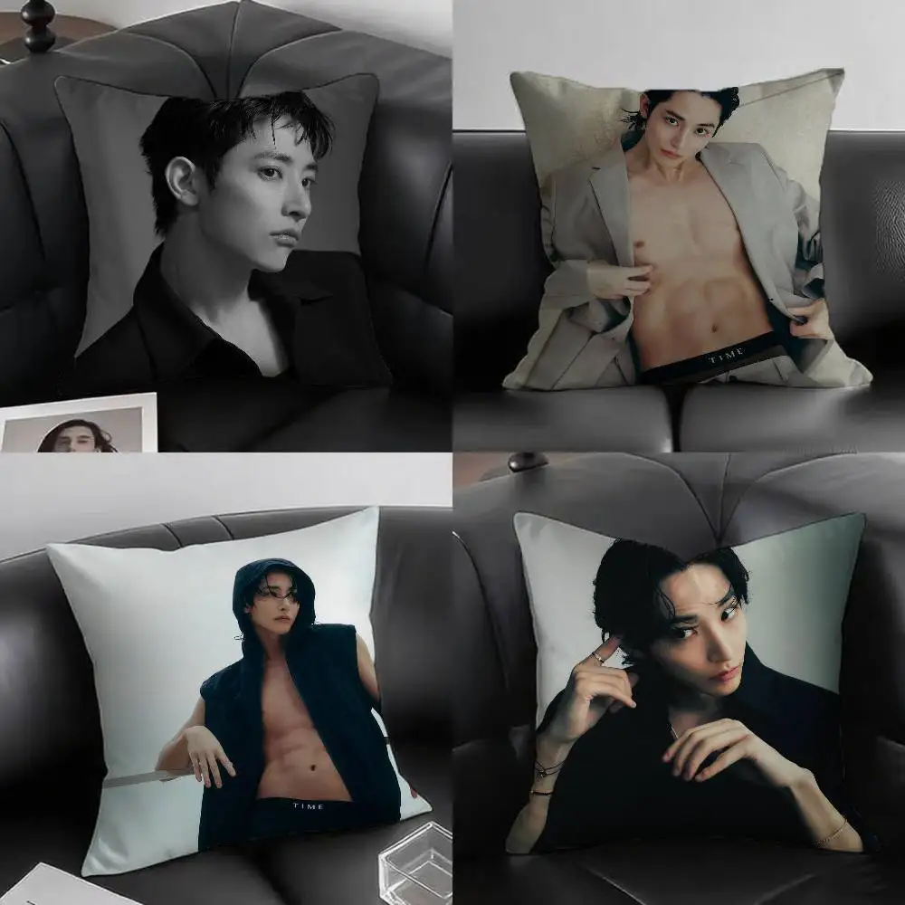 Korean Celebrity Lee Soo Hyuk Pillow Case Sofa Cushion Cover Room Home Decoration