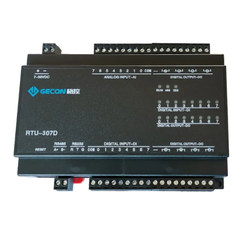 

RTU-307D 8AI8DI8DO combination module analog acquisition switch input relay output Modbus