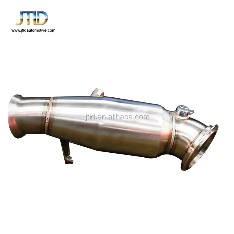 JTLD China Factory Price 304 Stainless Steel 1.5mm Thick Performance Exhaust System Exhaust Downpipe Heat Shield for BMW N55