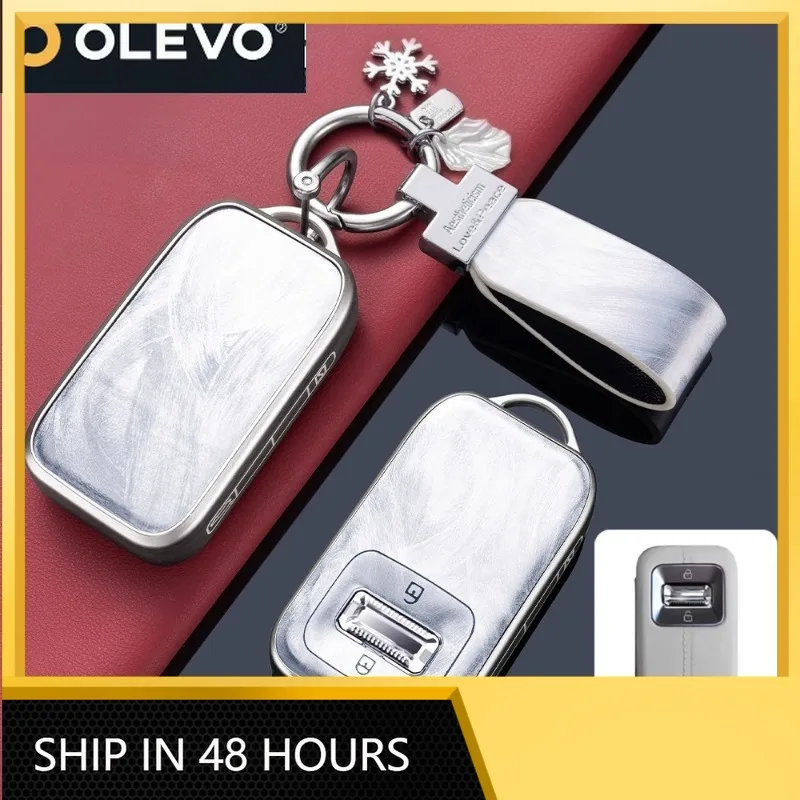 Car key holder physical key protection shell For Zeekr 001 9X Max 2026 Special male and female remote control case