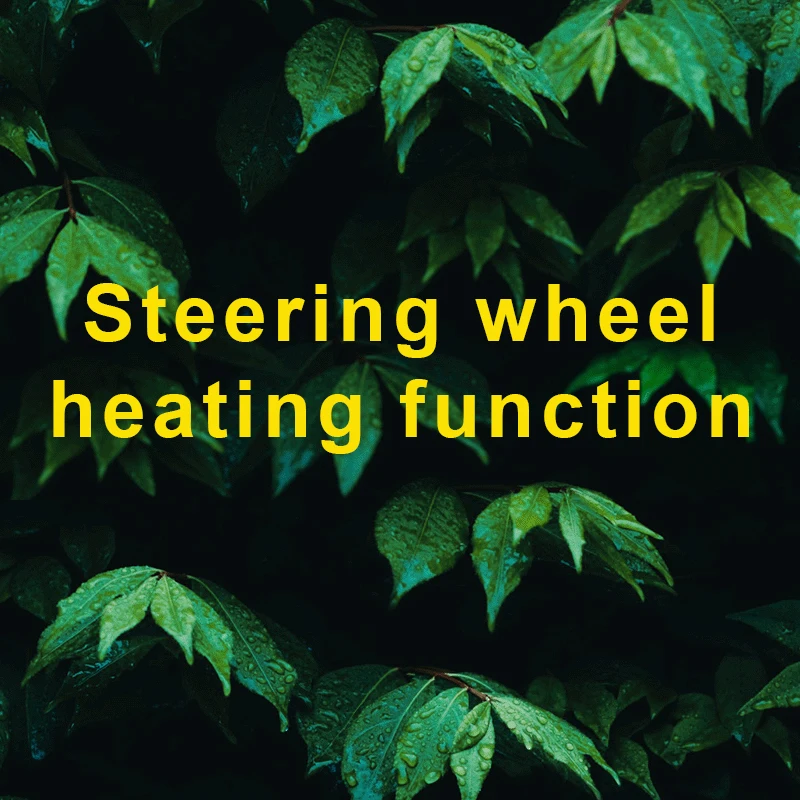 Steering wheel heating function