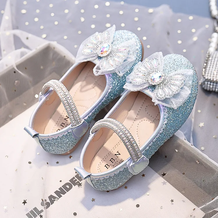 Strass-Haken-und-Schlaufen-Mädchen-Mary-Jane-Schuhe für Partys, Hochzeiten, Shows, elegante, süße Prinzessinnenschuhe – Detail 14