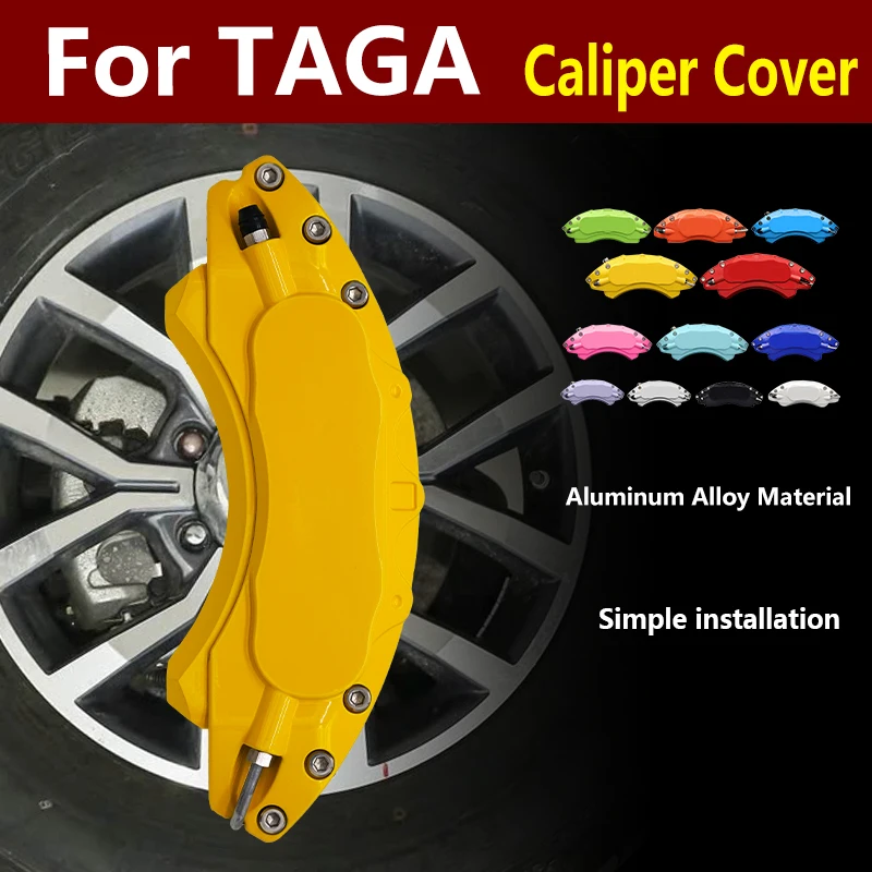 Для Isuzu Taga автомобильный тормозной суппорт, 3D комплект из алюминиевого сплава, модификация переднего и заднего колеса, украшение из металла