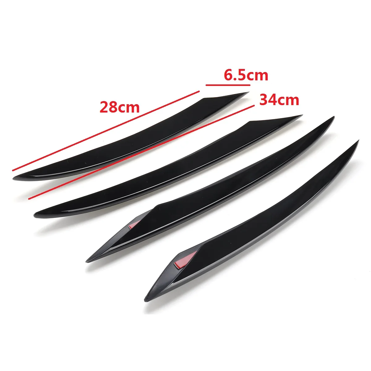W213 Fog Light Trim Front Bumper Foglamp Cover Splitters For Mercedes Benz E Class E260 E300 E53 2021+ Car Accessories Black