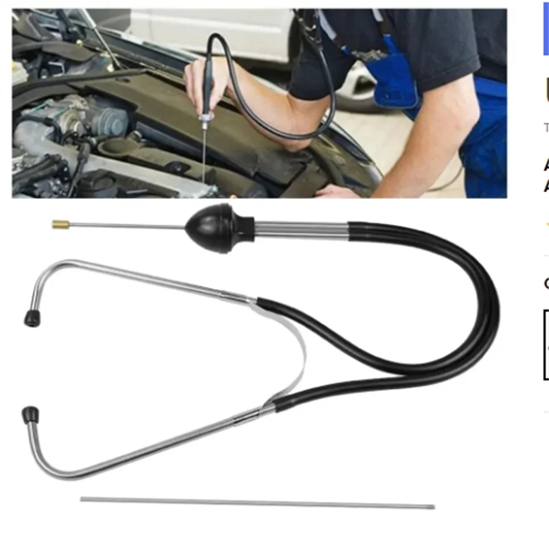 

Auto Mechanics Engine Cylinder Stethoscope Hearing Engine Tester Diagnostic Tool