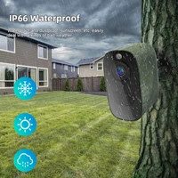 LCLCTEK 4G SIM Card Battery Powered Security Camera Full Color 4MP PIR Detection IP66 Outdoor Wireless CCTV Surveillance Cam 4