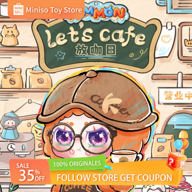 

Новинка в наличии Kimmon Dream Let'S Cafe - слепая коробка кофейного дня, милая плюшевая игрушка, подвеска, загадочные коробки, сюрприз, подарок на день рождения