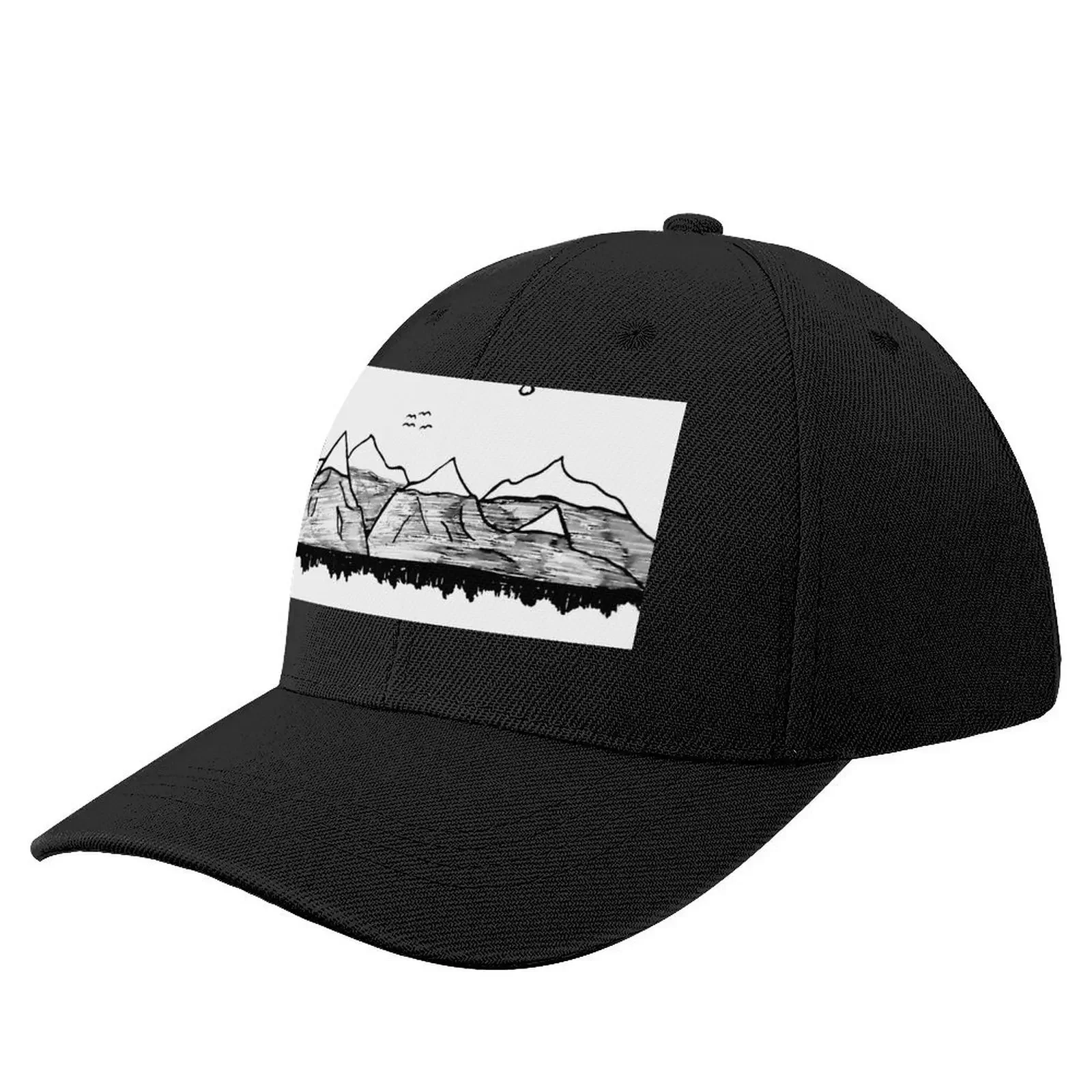 

Mountainscape Baseball Cap Golf Visor Beach derby hat Men Women's
