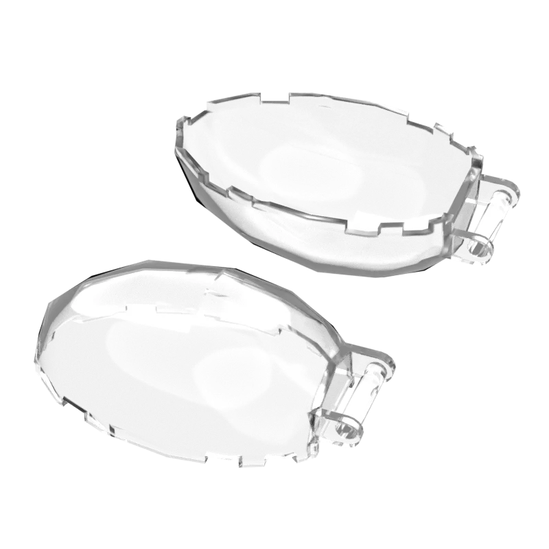 

1pcs 35345 6x4x2 Windshield Building Block Accessories Parts 87752 Small Particles MOC bubble canopy with bar handle