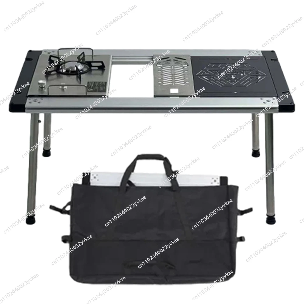 

Camping IGT Table Free Combination Table, Stainless Steel IGT Accessories, Outdoor Portable Folding Aluminium Alloy Table