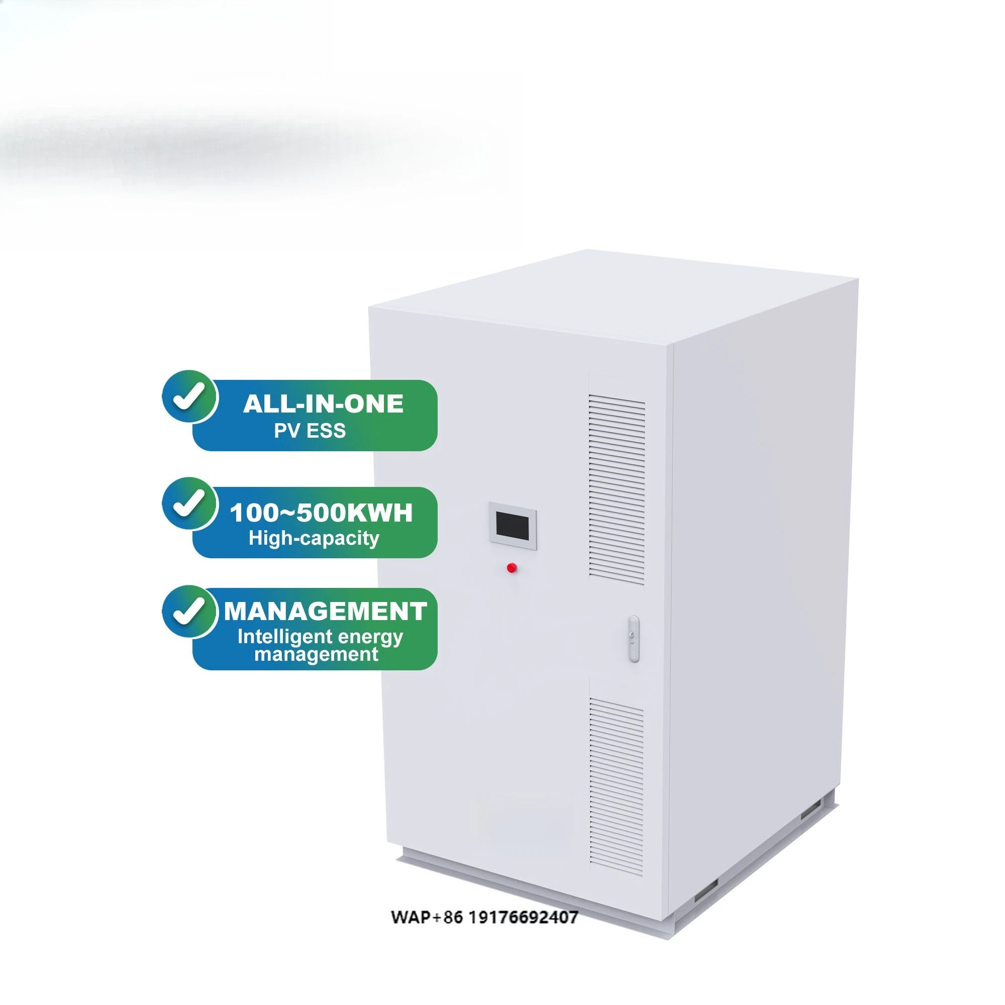 OEM Solar System 50kwh-500kwh Lithium Ion Battery 100kw Industrial Commercial Energy Storage Grid Connection Lifepo4 Battery
