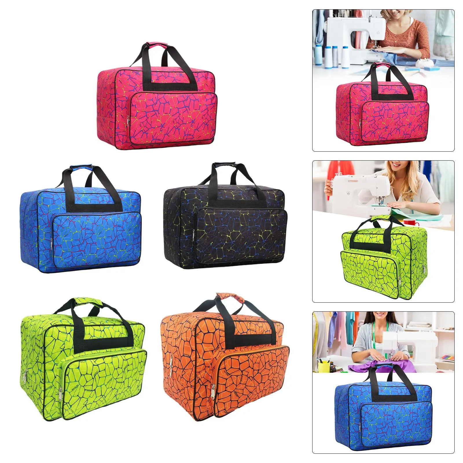 Portable Sewing Machine Storage Bag Travel Holder Storage Handbag Sew Accessories Tools