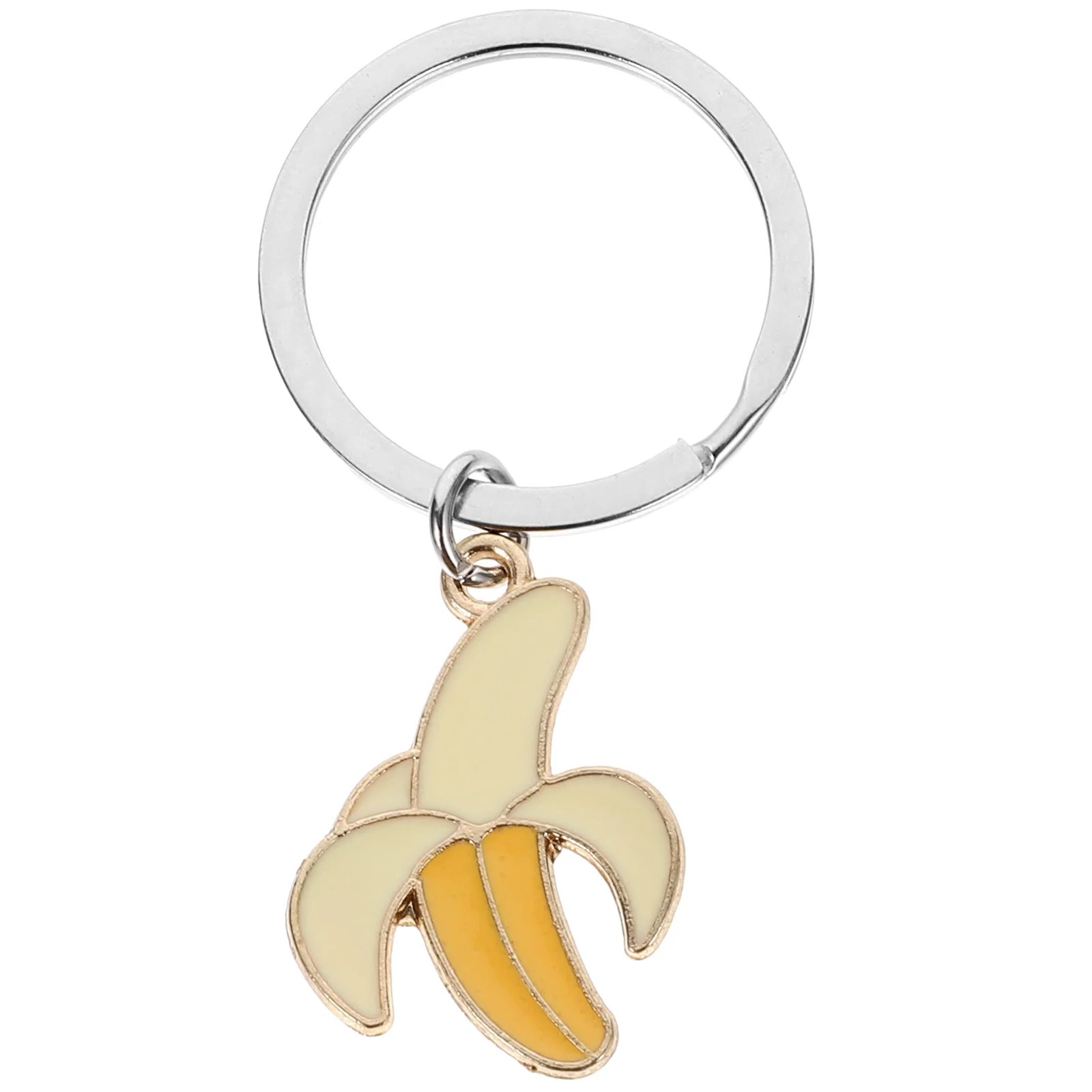 JOFunny Bananas Key Ring, Fashion, Bag Pendant, Charm, Bandana Continent Chain, Kawaii