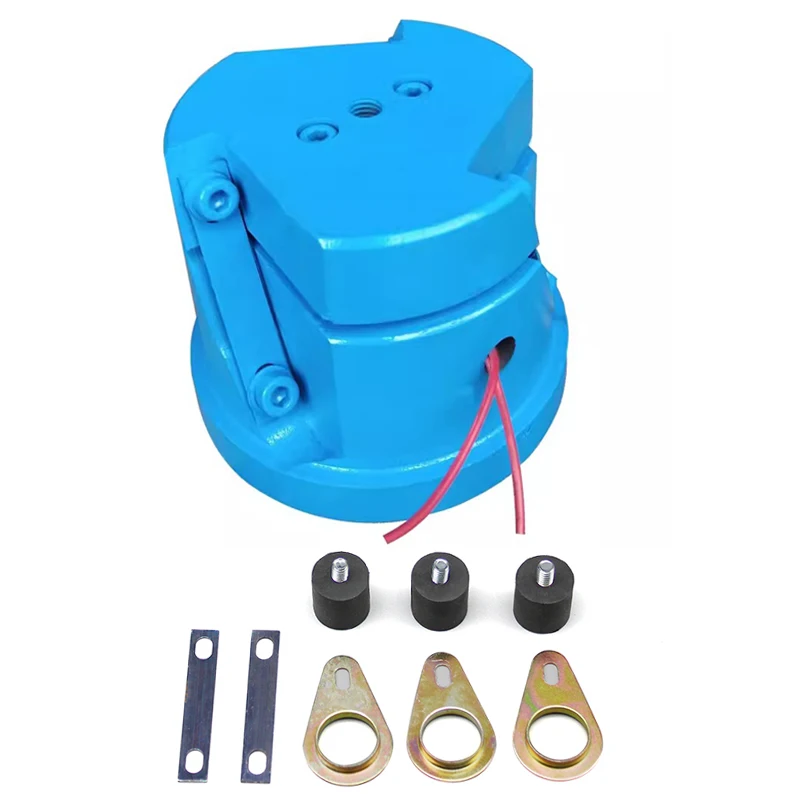 220V 80# Vibration Plate Base Precision Vibration Plate Power Source 20W For Diameter 80-100MM Aluminum Plate