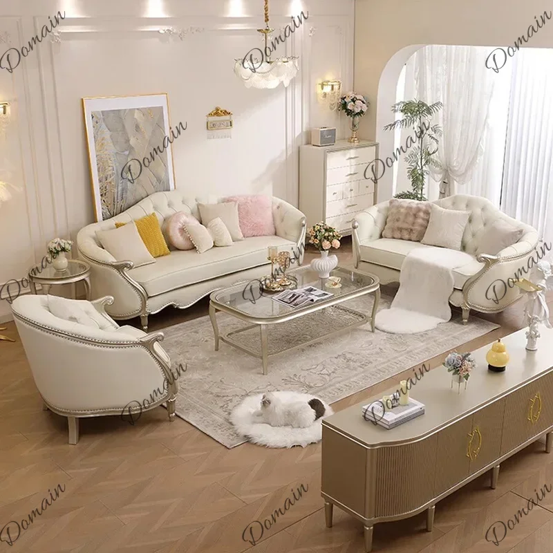 Aa  Luxury Designer Irregular Sofa White Interior Lounge Clear Fashion Living Room Sofas Decoration Funky Muebles Balcony Furnit
