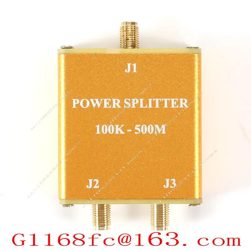 High quality professional 100K-500M passive power divider, 1/2 50 Euro Combiner/Slater broadband part