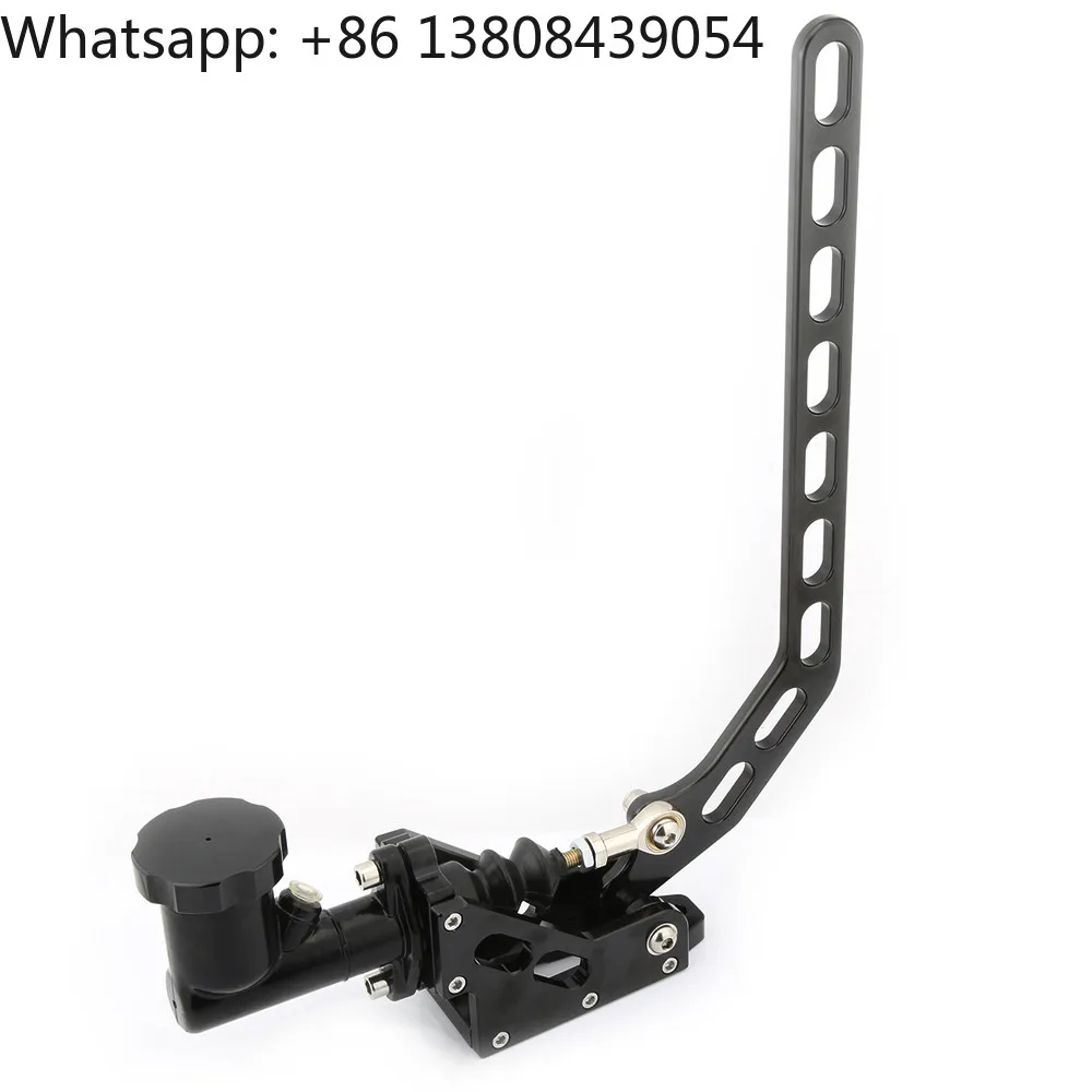 Universal Vertical Type Racing Car Hand Brake Sim Sports Hydro Adjustable Drift Oil Hydraulic Handbrake Handle Kit