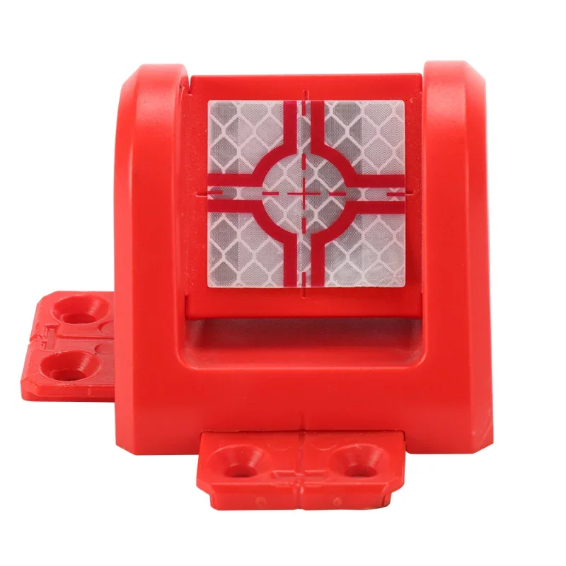 Hot Sale Useful RT109 Plastic Red Rotary Magnetic Reflective Target With 30*30mm Adhesive Sheet