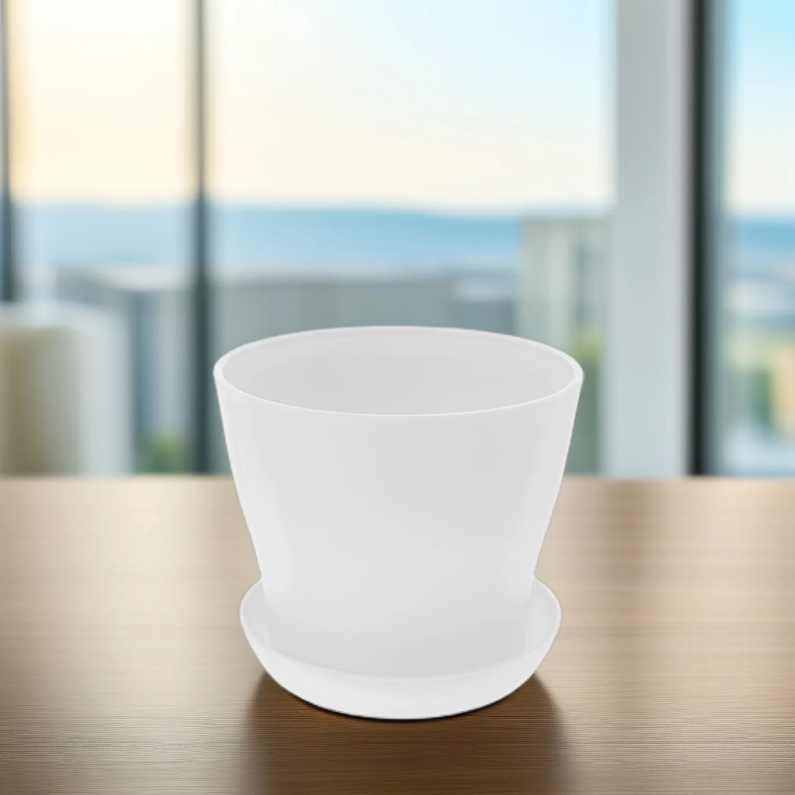 

10 Pcs Plastic Flower Pot Compact Gardening Planter Suitable For Indoor Outdoor Houseplant Container