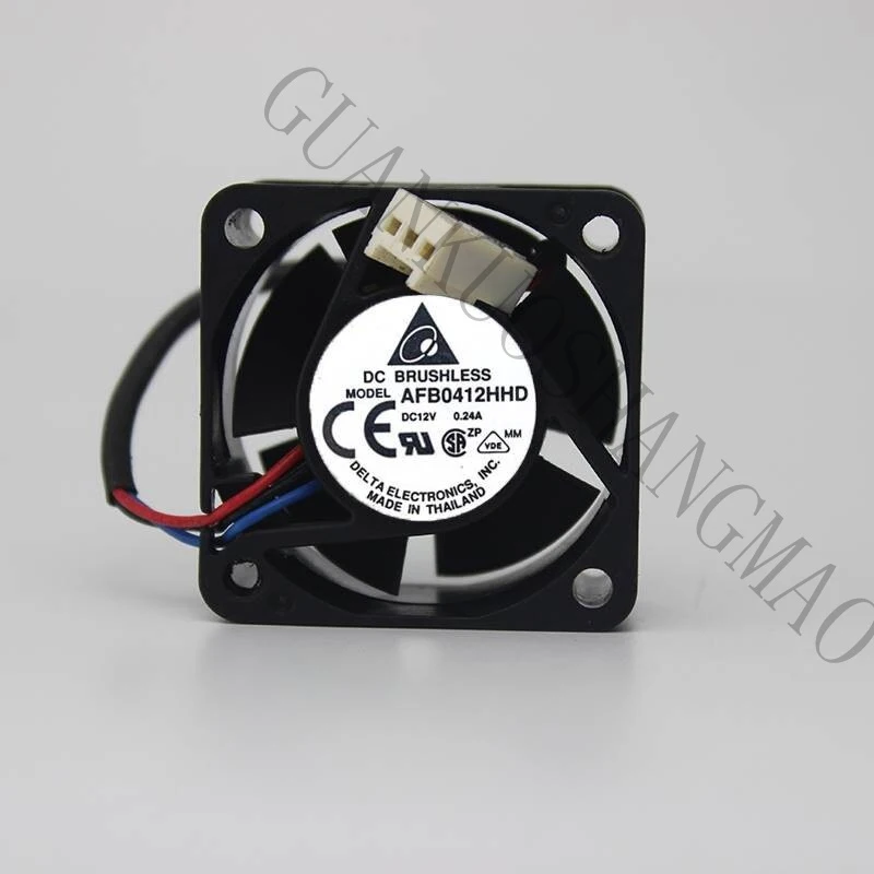 HJY 1-piece Delta Fan AFB0412HHD DC12V 0.24A 4020 4CM 3-pin cooling fan