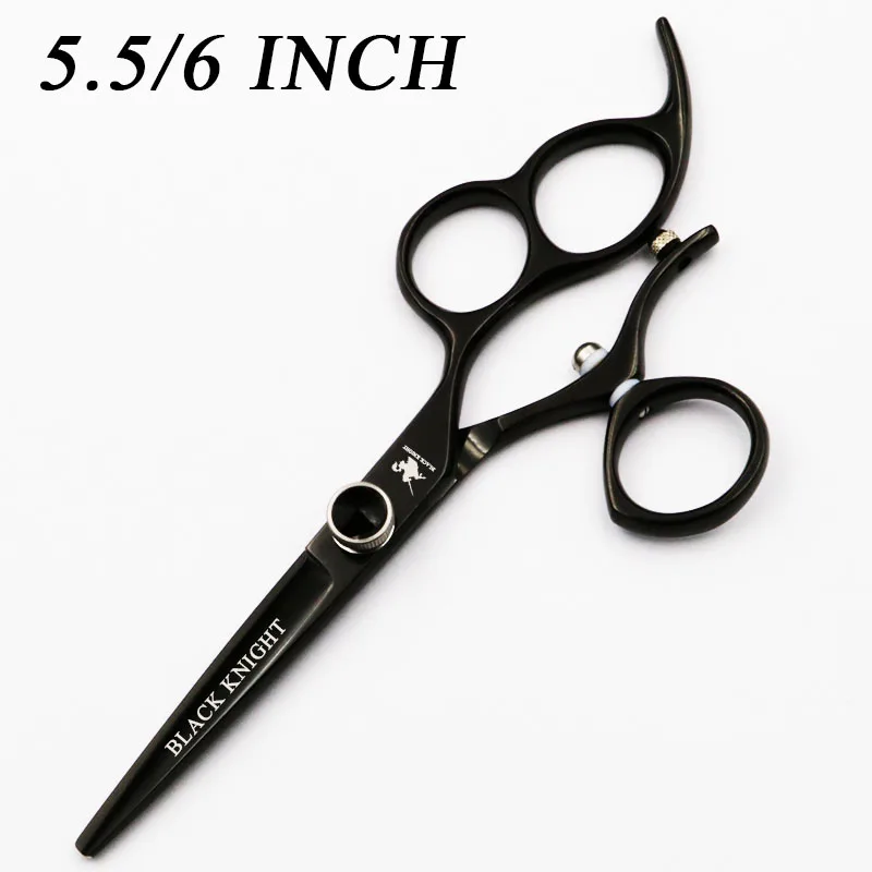 

5.5/6 Inch Hair Scissors Professional Hairdressing Barber Shears Titanium Salon Rotate Handle Style High Quality