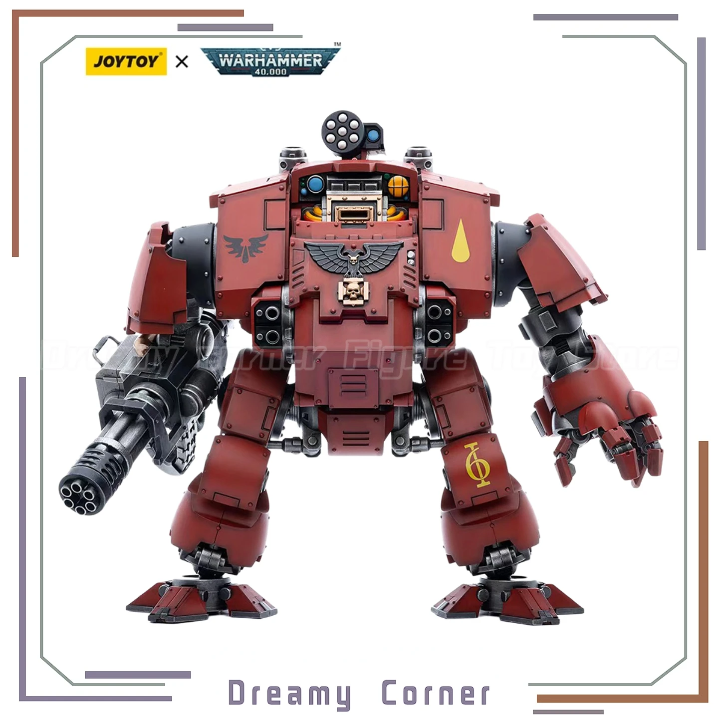 

【В наличии】JOYTOY Warhammer 40K Blood Angels Redemptor Dreadnought 1/18 Фигурки игрушки Модель Коллекция украшений