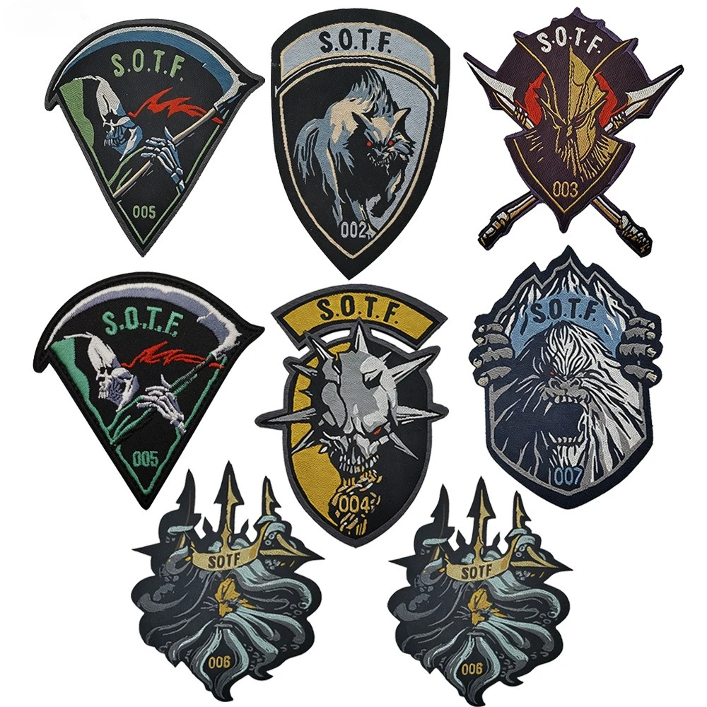 

COD SOTF Hook and Loop Armband Patches for Clothing Military Patch DIY Backpack Bag Hat Craft Decor Repair Sewing Applique