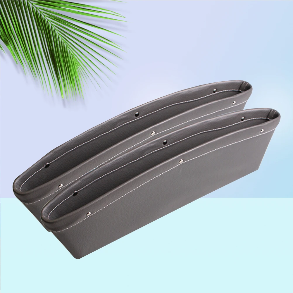 

Car Seat Filler Organizer Storage Box Pocket Automotive Vehicle Seats Gap Catcher Durable Premium Easy Cleaning