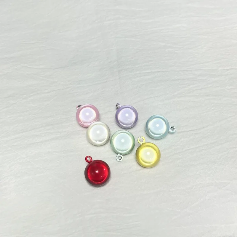 Round Water Bell Fully Enclosed Dream Cat Eye Jewelry Pendant