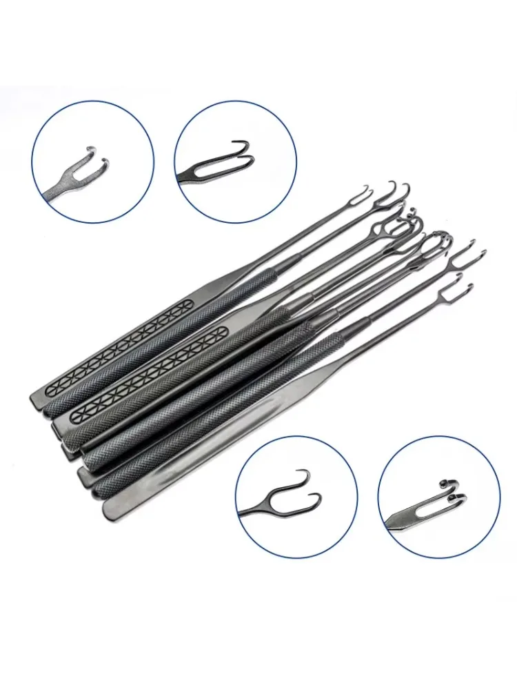 Pull Hook Blunt wskazał z piłką instrumenty chirurgiczne przyrządy okulistyczne chirurgia plastyczna — zdjęcie 2