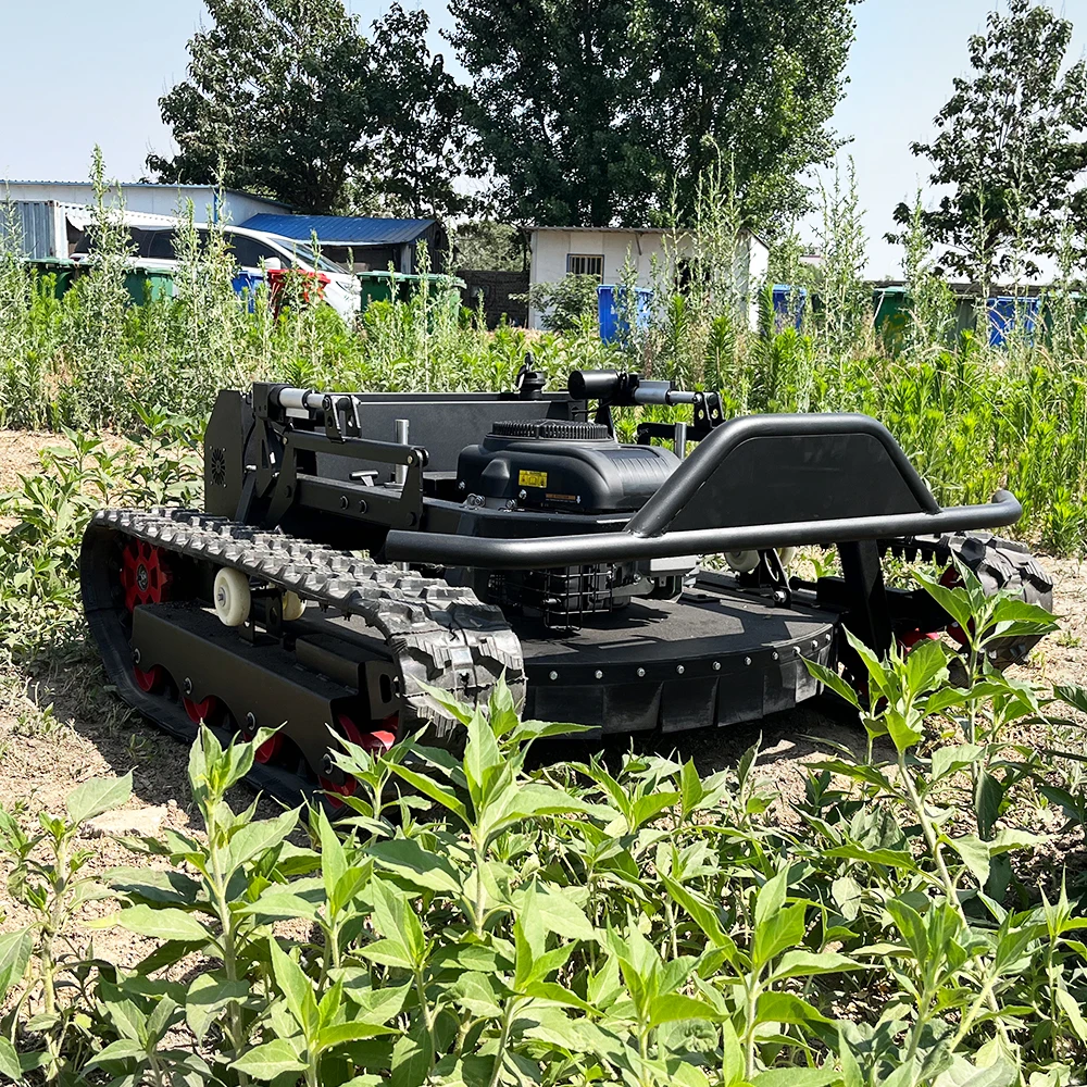 メーカー低価格コードレス自動RC芝刈り機ガソリン動力調整可能刈り高さゴルフ場工業用DIY