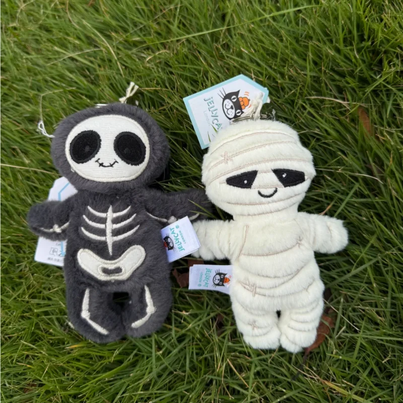 

【В НАЛИЧИИ】JELLYCAT UK Fun Милая плюшевая кукла-сумка с изображением мумии/скелета, подвеска с сумкой, плюшевый брелок Jellycat, подарок на день рождения, Рождественский подарок