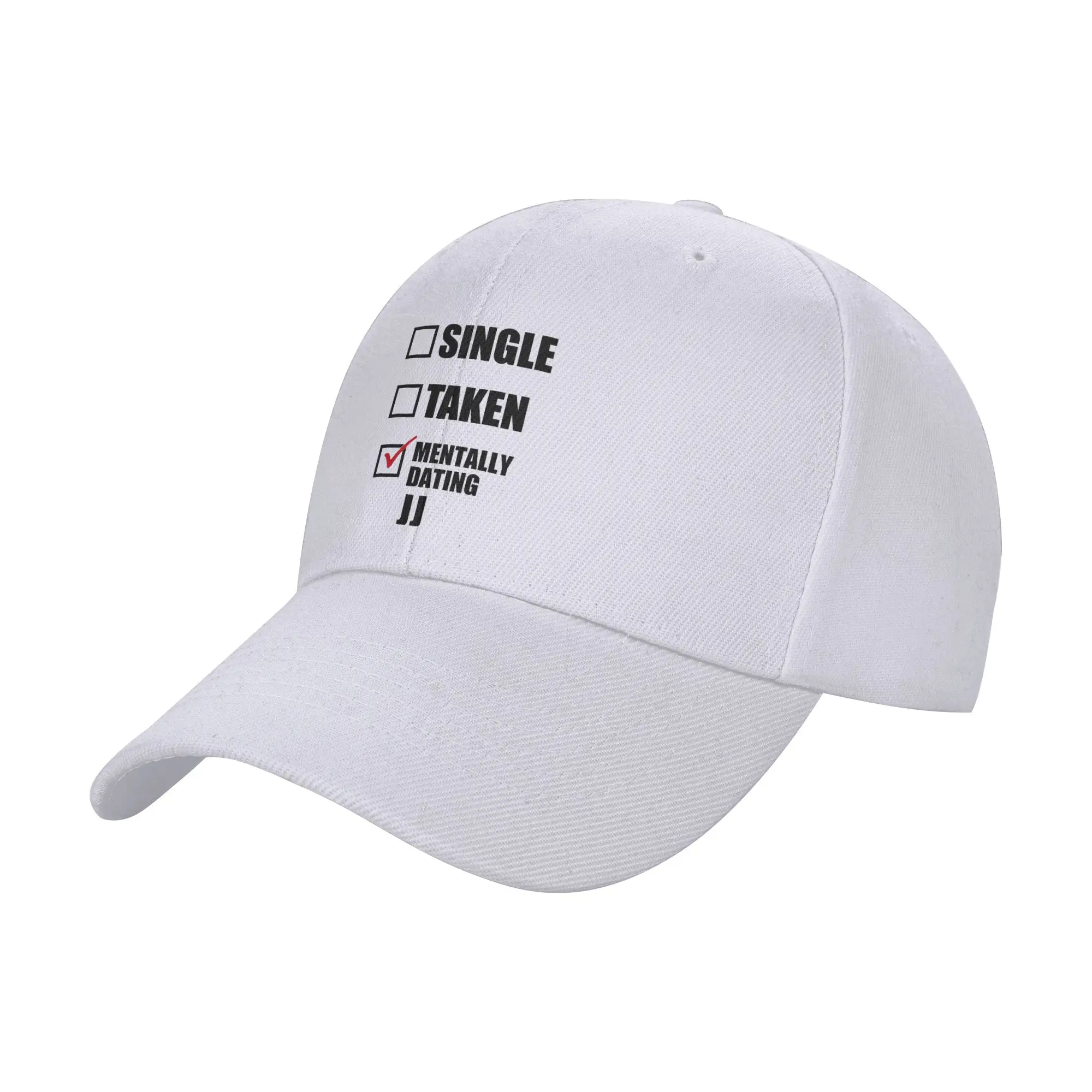 Fashion Mentally Dating JJ Rudy Pankow Outer Banks Curved Brim Baseball Cap Vintage Washed Denim Hat Sun Visor