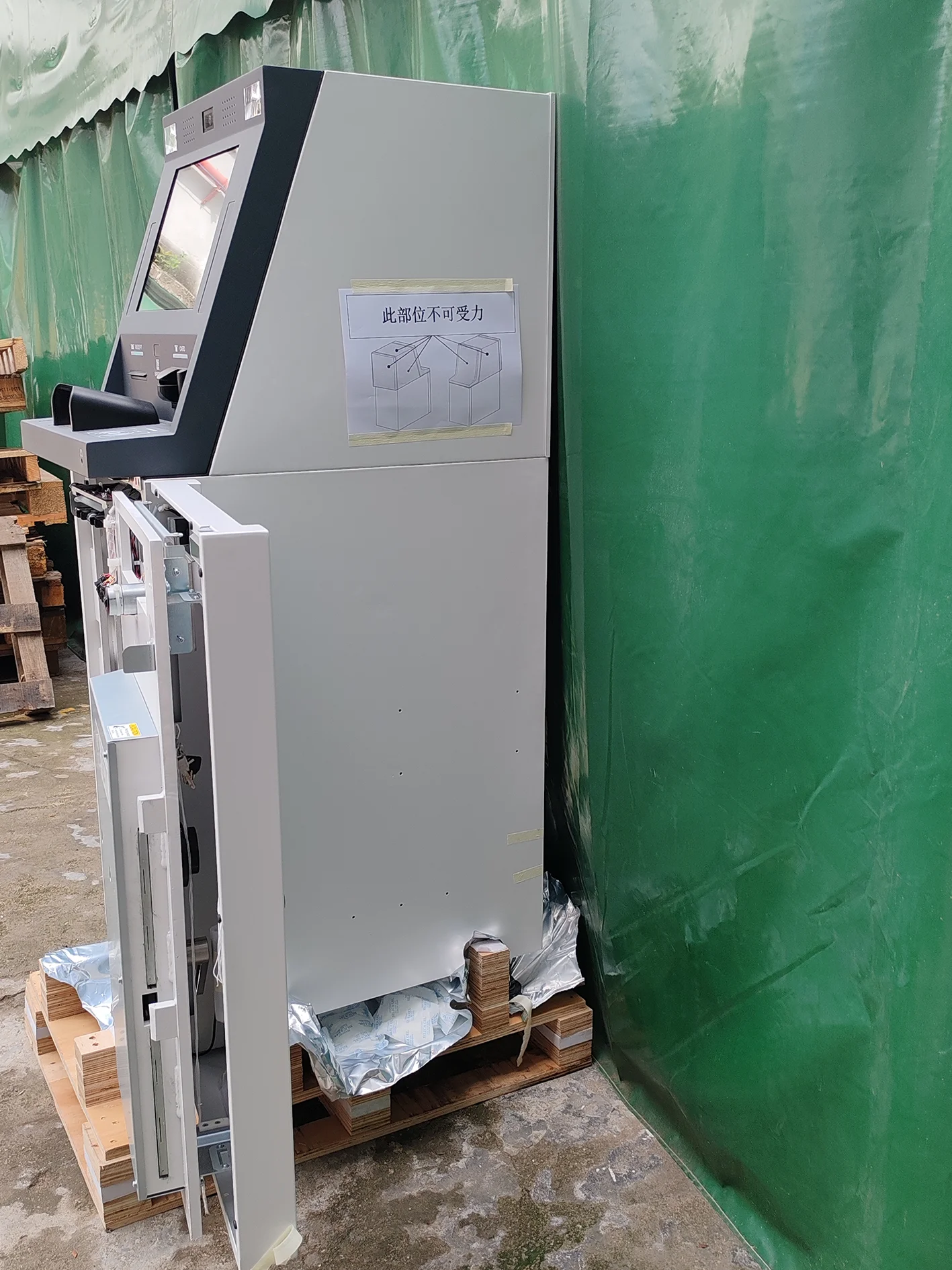 Deposito di cassa della macchina ATM della banca ODM e ritiro del chiosco ATM della macchina dell'erogazione di contanti della macchina dell'ATM intelligente