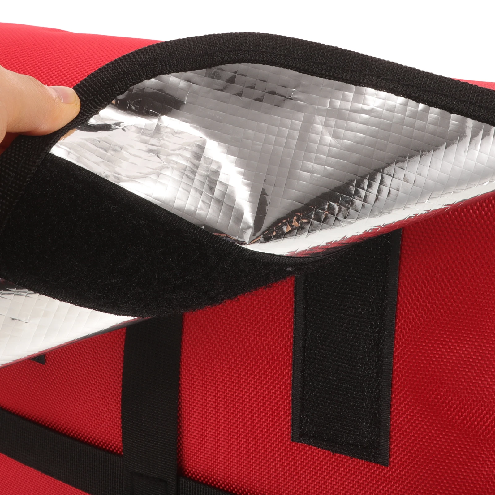 

Large Insulated Professional Pizza Warmer Commercial Grade Dishwasher Safe Food Delivery Bag For Takeout