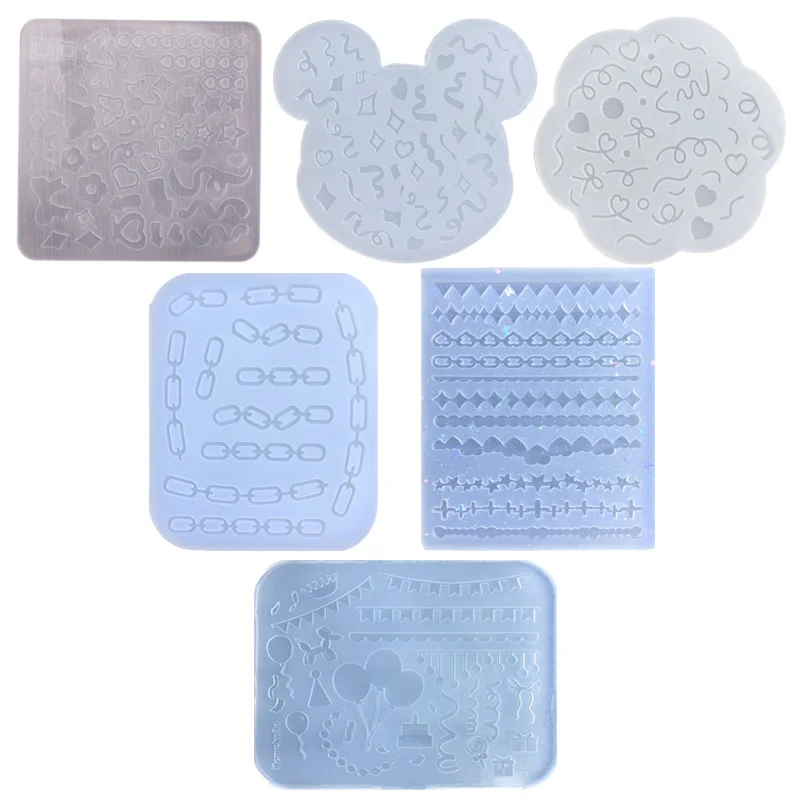 Quicksand Gooka Resin Filller Crystal Epoxy Resin Mold Filling Accessories Silicone Mould DIY Casting Tools