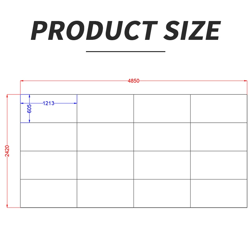 120lm/w LED Lighting Box High Flux 6500K Auto Parts Equipment Car Workshop Detailing Light