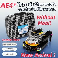 New AE4 Drone Night Light Screen Remote Control Brushless High Definition Aerial Drone Obstacle Avoidance Quadcopter