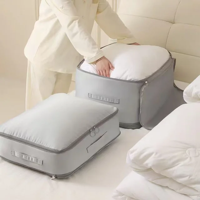 1 Sac de Rangement Sous Vide Ultra-Compact à Compression Automatique pour Couettes et Vêtements – Optimisation de l'Espace 1