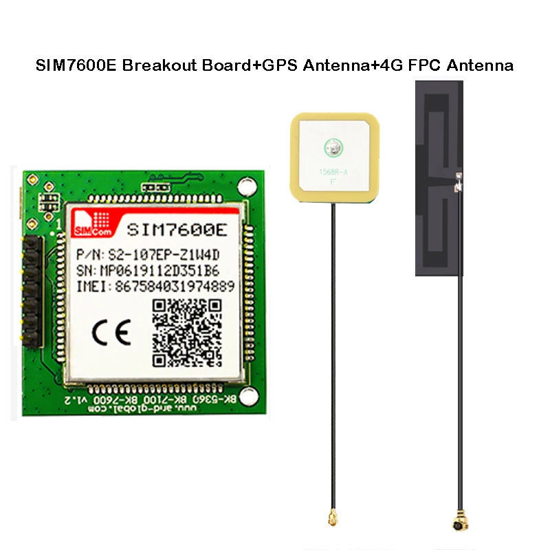 SIMCOM SIM7600E LTE Cat1 module breakout board Core board LTE-FDD B1 B3 B5 B7 B8 B20 Europe Middle East Africa Korea Thailand