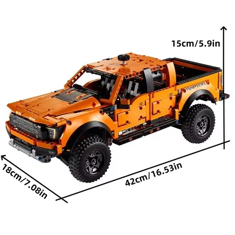 8 best sales टेक्निक लेगो ट्रक - №4