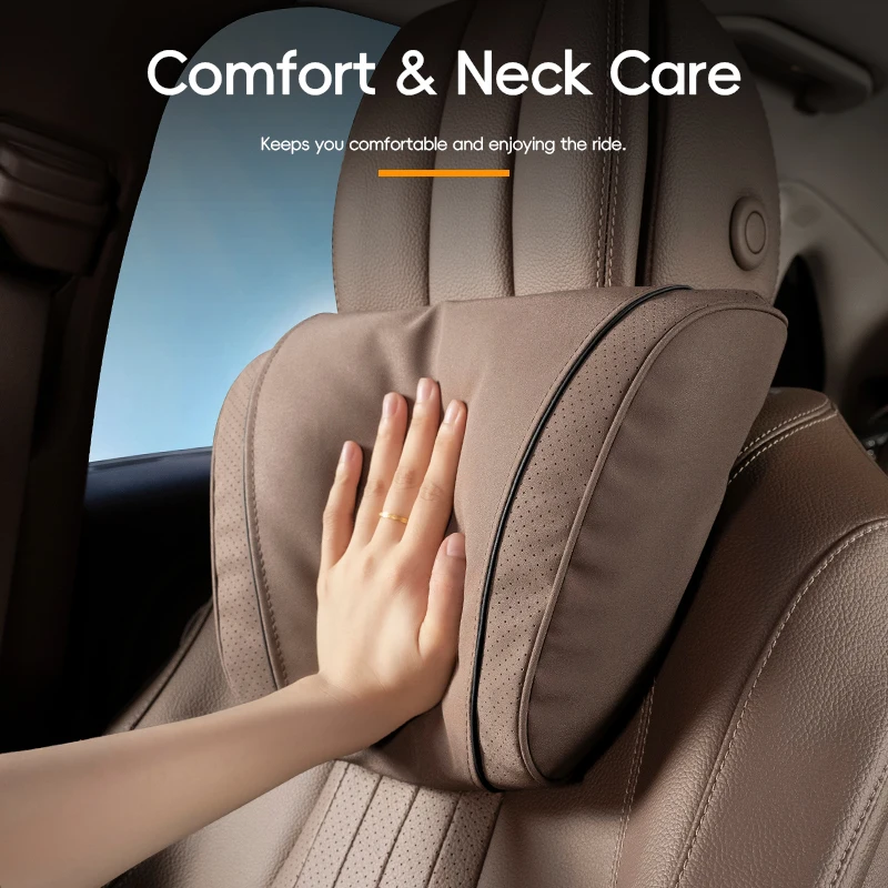 Auto-Nappa-Kopfstütze 3D Komfortable Nackenkissen Sitzstütze für Chery Jaecoo J7 J8 7 Tiggo 8plus 8 5 Plus 7pro Max C5 – Detail 4