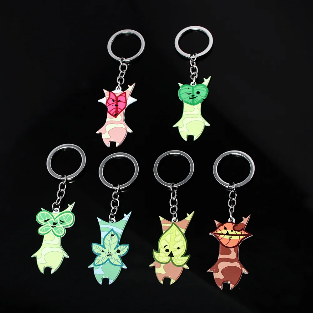 Game The Legend of Zeldas Yahaha Props Keychain Pendant for Men Women Kingdom Tears Korok Race Model Chain Fans Cosplay Jewelry