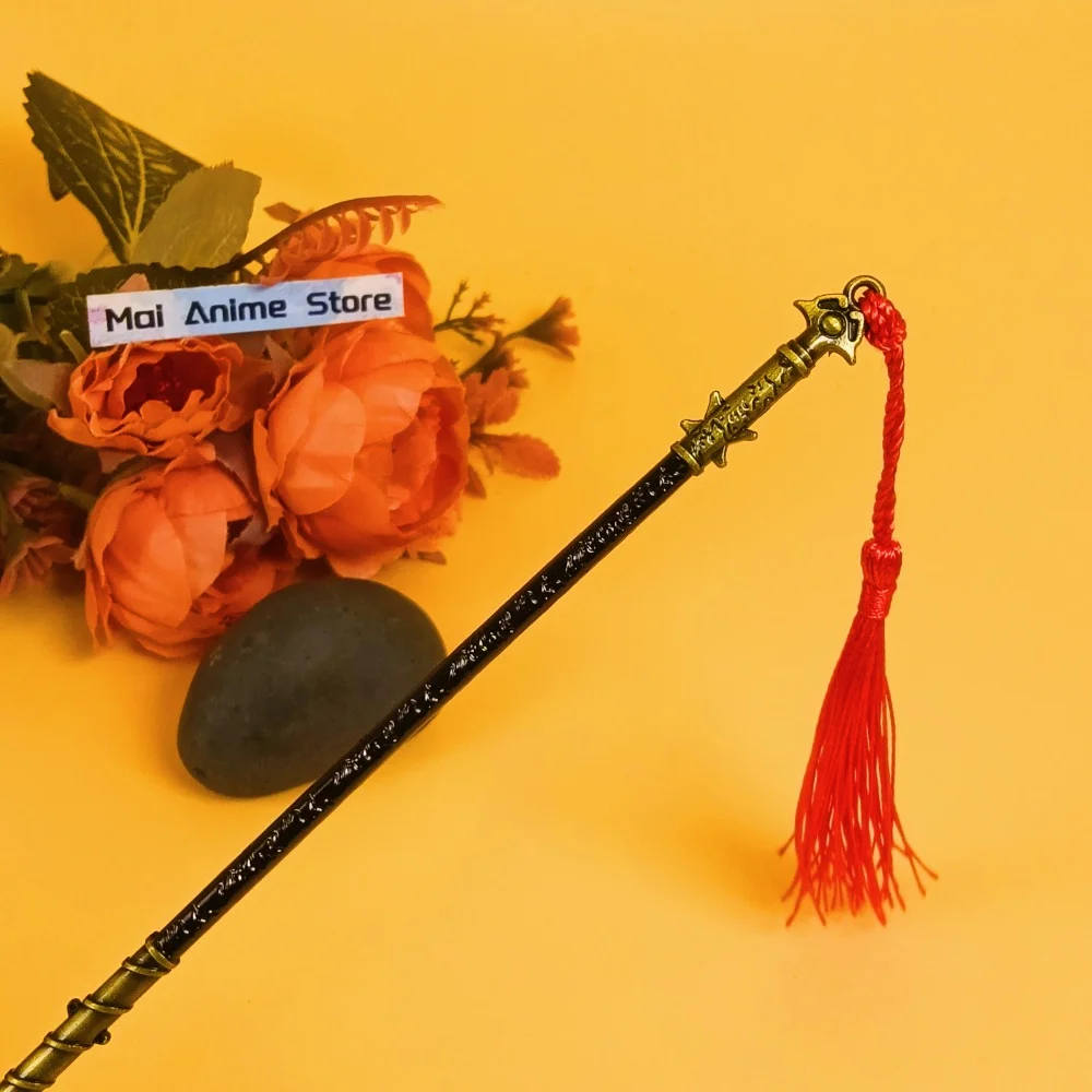 8.6 بوصة إله الحرب كاتانا الرمح ترايدنت بوسيدون سيف معدني الساموراي صابر أنيمي النينجا سكين الحجم الحقيقي كاتانا لعبة غير حادة هدية