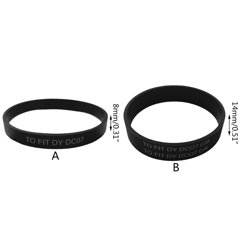High Quality Rubber Vacuum Belts for DYSONVacuum Part E0205 Belts DC01