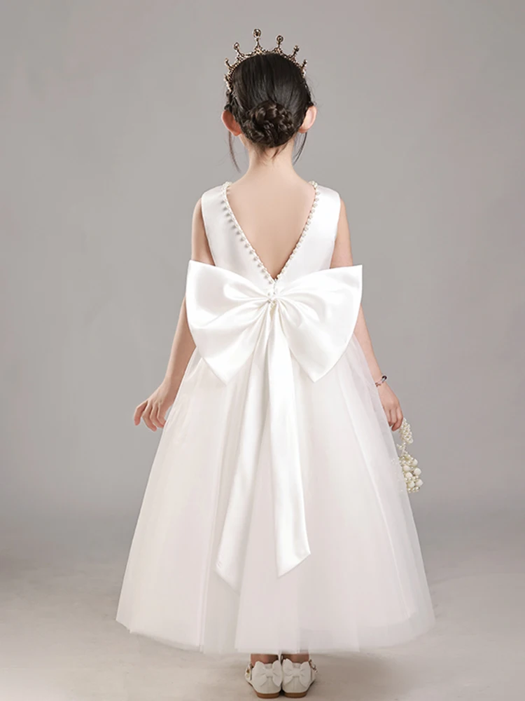 YZYmanualroom High end children's dress, princess dress, girl host cello performance costume / Custom Made