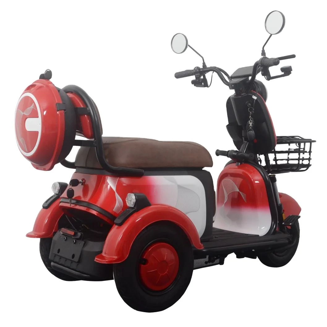 

High Quality 500W Electric Three Wheel Adult Tricycle Open Body 60V Battery 40-50km/h