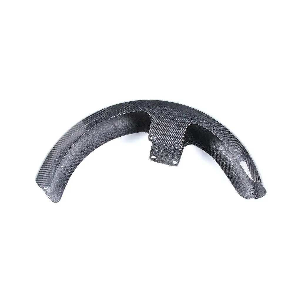 

Modified carbon fiber front mud tile/fender shell motorcycle modification