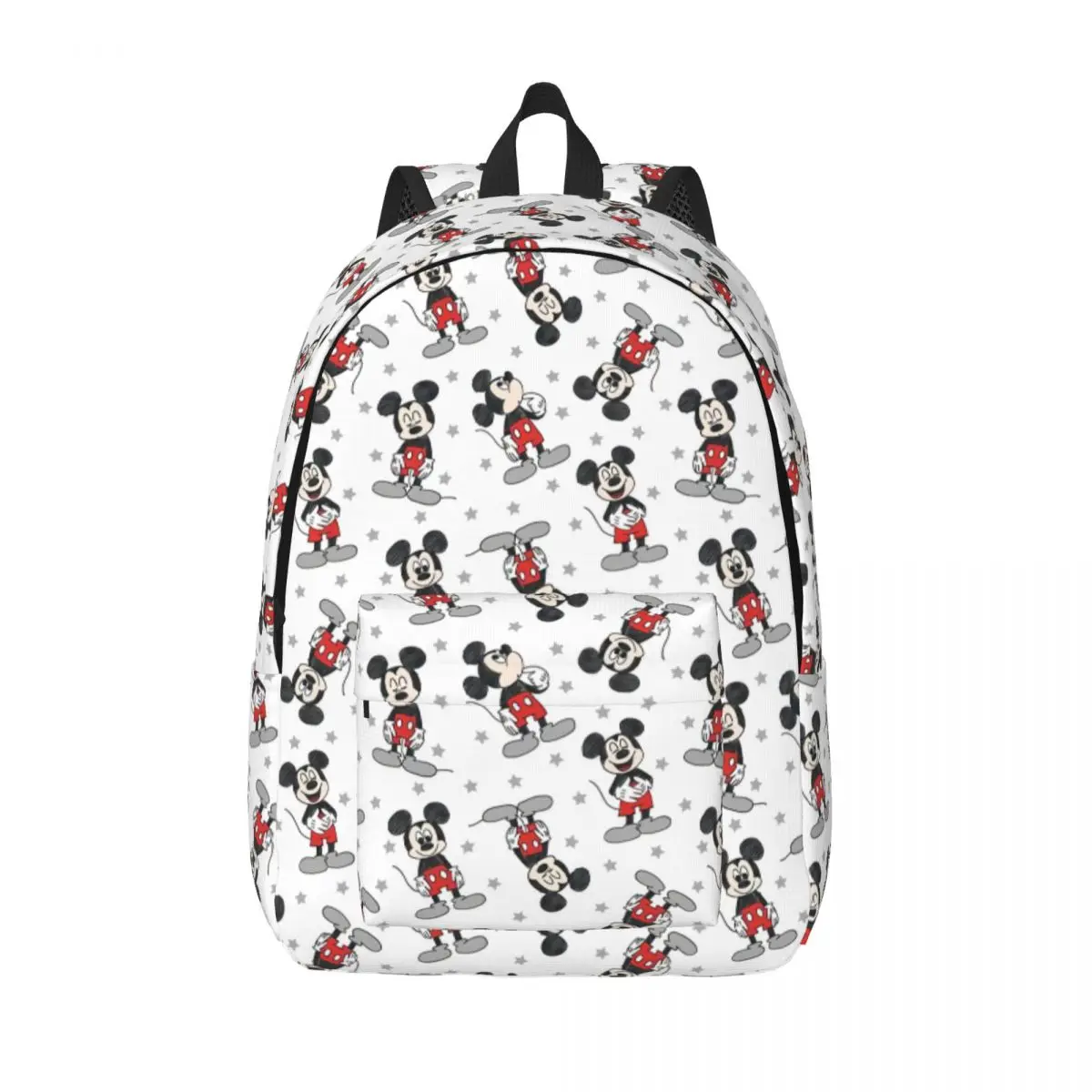Custom Mickey Mouse Star Manga Laptop Backpack Men Women Fashion Bookbag for School College Student Bags