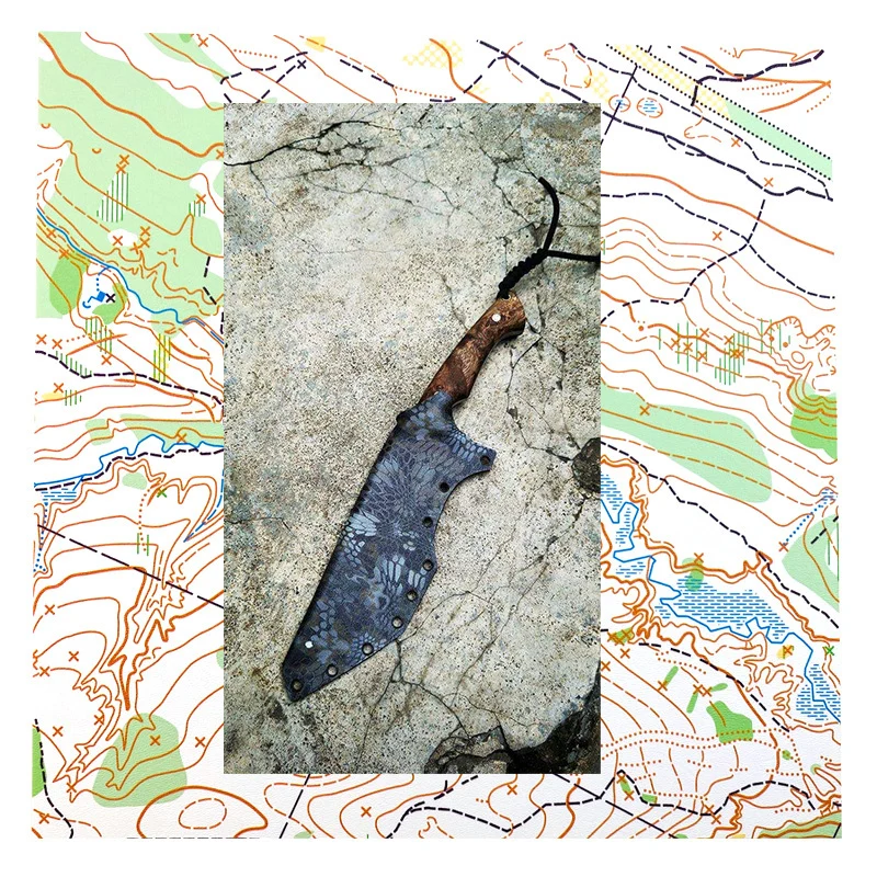 8 Sizes Off-Road Pattern KYDEX Material Thermoform Board Sheet Thermoplastic Plate for Holsters Knife Scabbard Sheath Making
